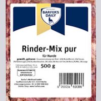 Rinder-Mix, Pur, gewolft, 500 g