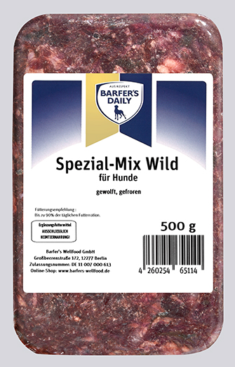 Spezial-Mix Wild, gewolft, 500 g